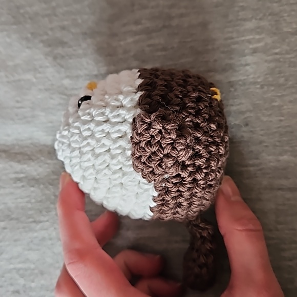 Cute Crochet Bald Eagle 100% Cotton - Picture 2 of 4